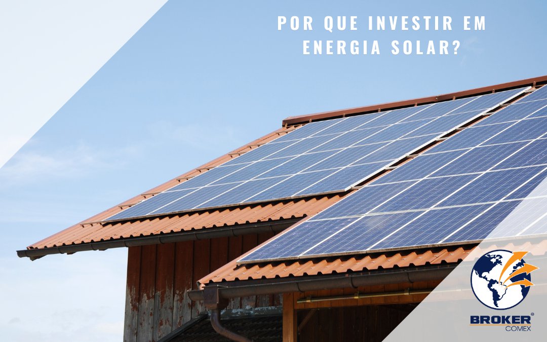 Comece a investir agora mesmo em energia solar. Saiba como!